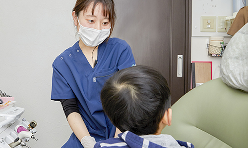 足立区の歯医者、日比谷歯科医院の小児歯科